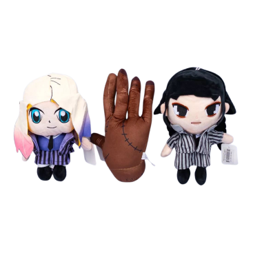 М'які іграшки з серіалу Уенздей / Уенсдей Аддамс 23 см - Купити