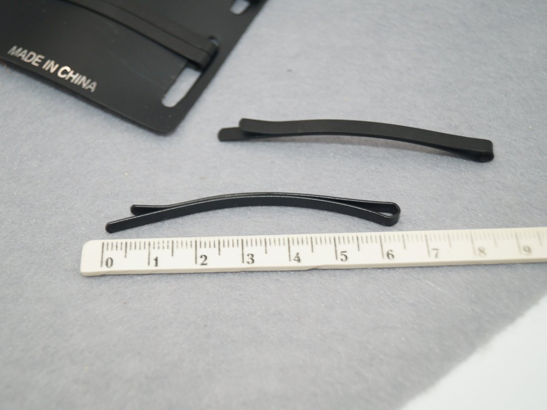 Невидимки для волосся. 6.5 см. - Кристалік