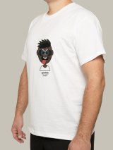 Чоловіча футболка, біла з принтом аватара Hopper 047 - Футболки з принтами - Hopper