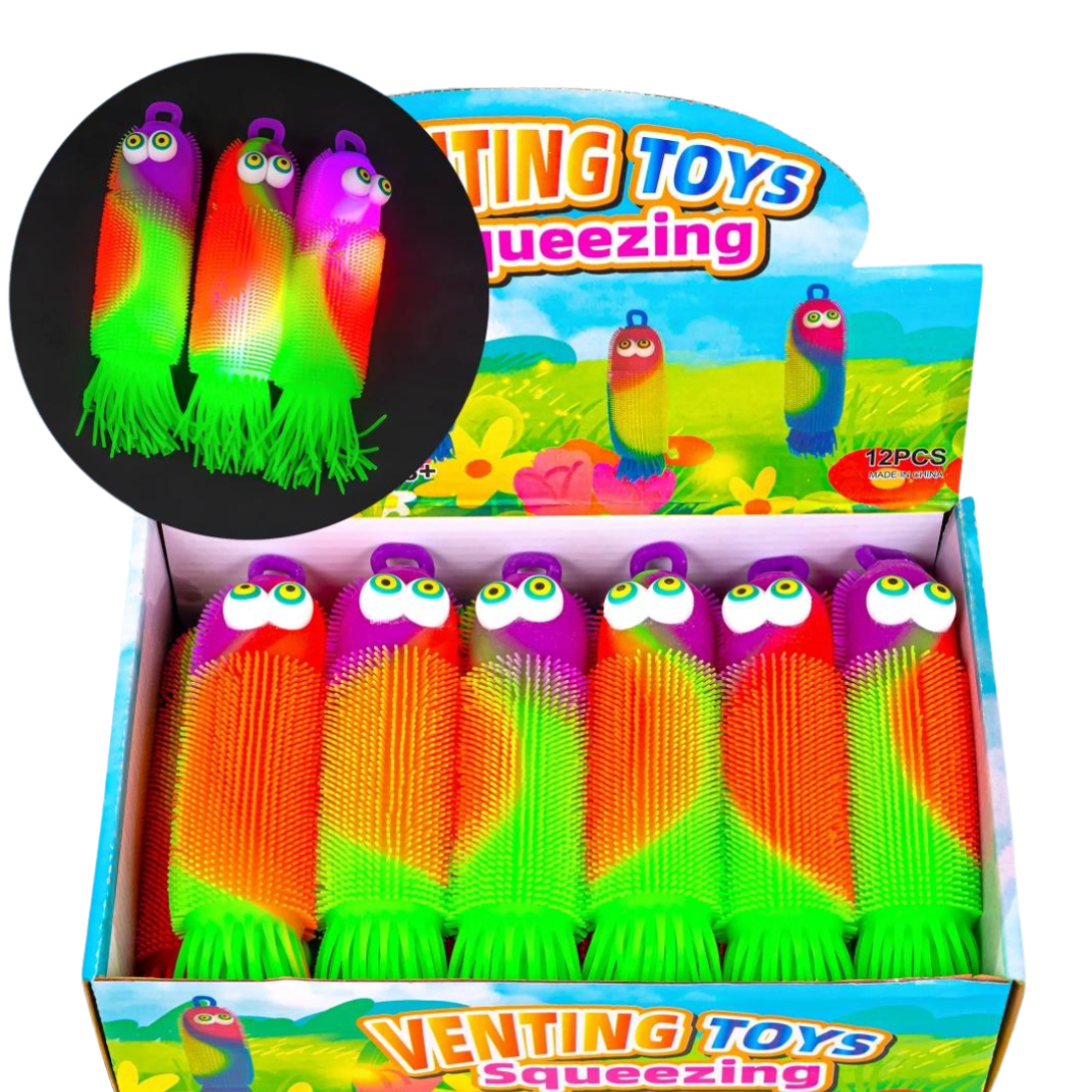 Сяючий їжачок Кальмар 19 см