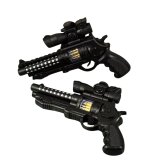 Іграшковий пістолет, що світиться, звуковий