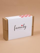 Коробка з написом Родина. Подарунковий набір Family Story для жінок Queen