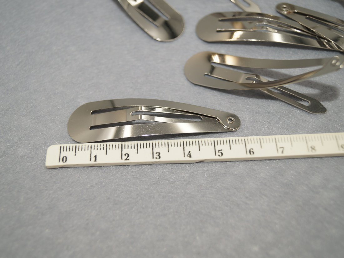 Заколка Тік-так. 5 см. - Кристалік