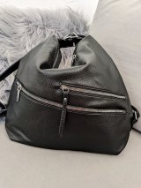 Сумка-рюкзак на блискавках для міського стилю INNOE 350014-1 Чорний - Купити