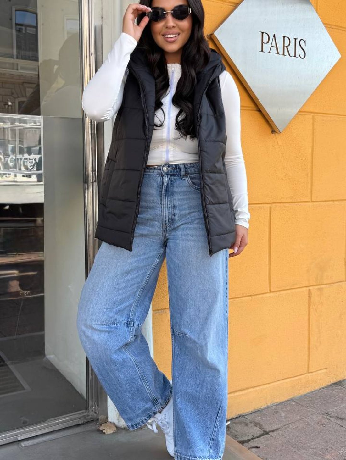 Жіночий жилет для сучасних образів INNOE 300060-1 Чорний