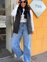 Жіночий жилет для сучасних образів INNOE 300060-1 Чорний