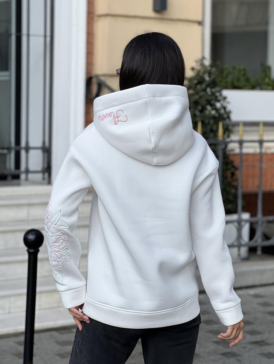 Жіночий худи у стилі oversize 230227-3