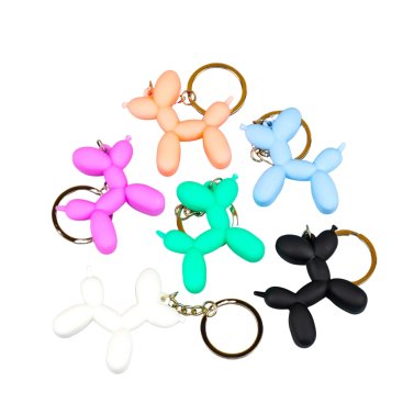 Брелоки гумові Собачки Кульки 10,5 см - Купити