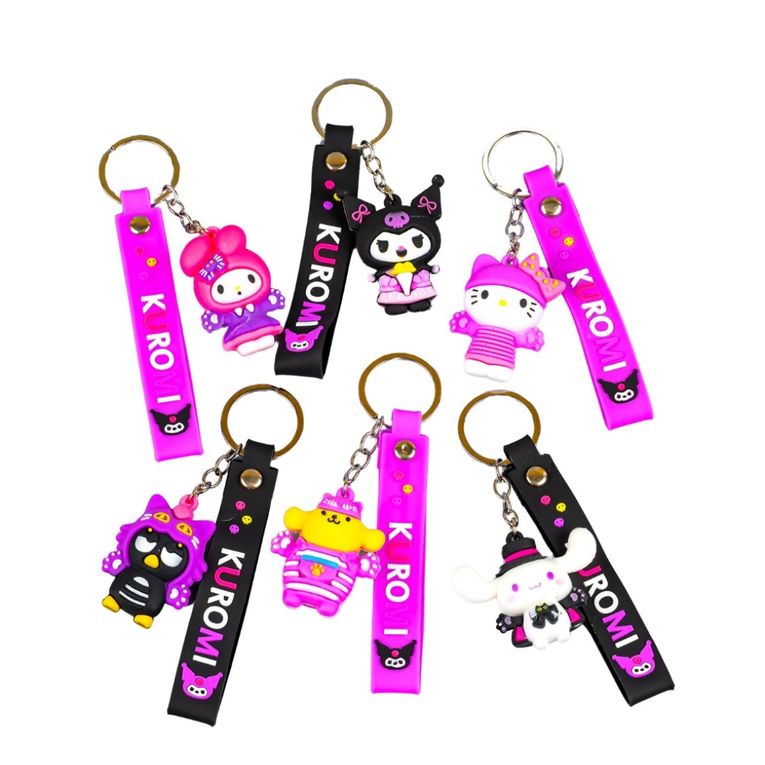 Брелоки гумові Аніме 9,5 см