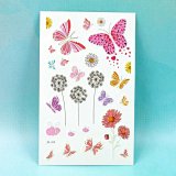 Дитячі перекладні татуювання Метелики JN-324