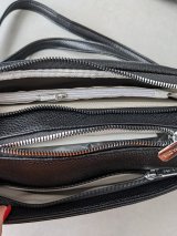 Універсальна чорна сумка з великою зовнішньою кишенею INNOE 350010-1 Чорний