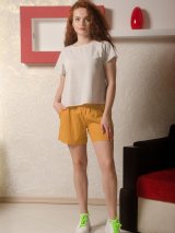 Літні шорти з натуральної тканини 550021-14