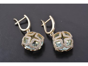 Сережки у стилі Chopard - Купити