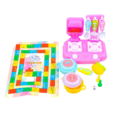 Пластикова гра дитяча Кухня рожевий 30 см - Купити