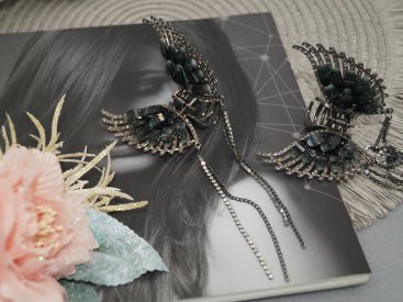 Металеві краби для волосся. 6 см. - Купити