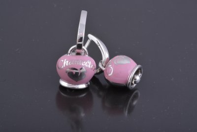 Сережки з емаллю в стилі Chantecler, срібло - Фото20 Сережки з емаллю в стилі Chantecler, срібло