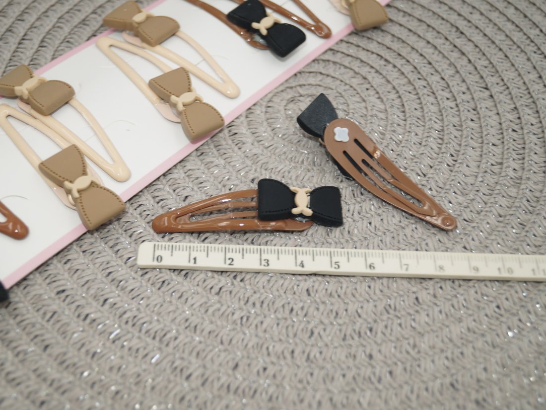 Дитячі заколки для волосся. Тік-так. - Кристалік