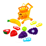 Пластикова гра Тачка із фруктами 20 см