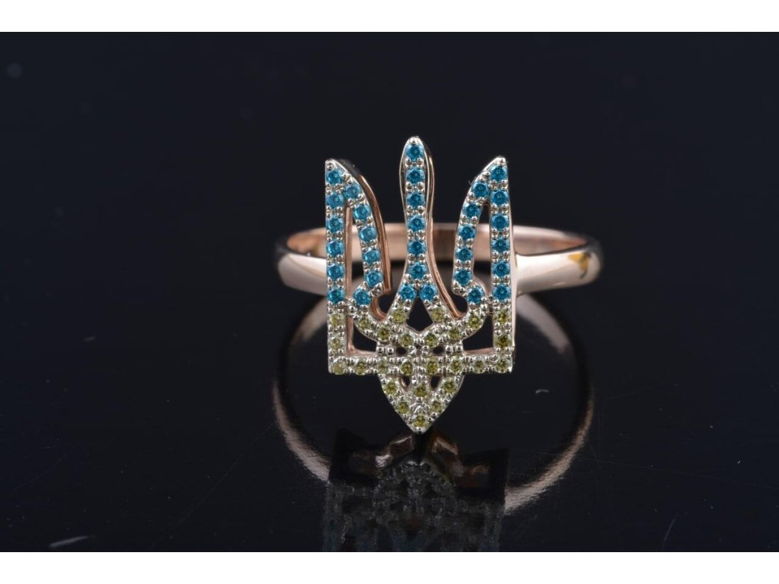 Каблучка "Герб України" - Фото4 Каблучка "Герб України"