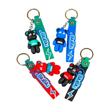 Брелоки гумові Реальні Ведмедики 10,5 см - Купити