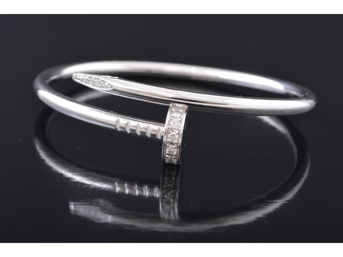 Браслет у стилі Cartier із діамантами