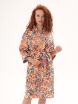 Сукня-трапеція з бавовни 2701101