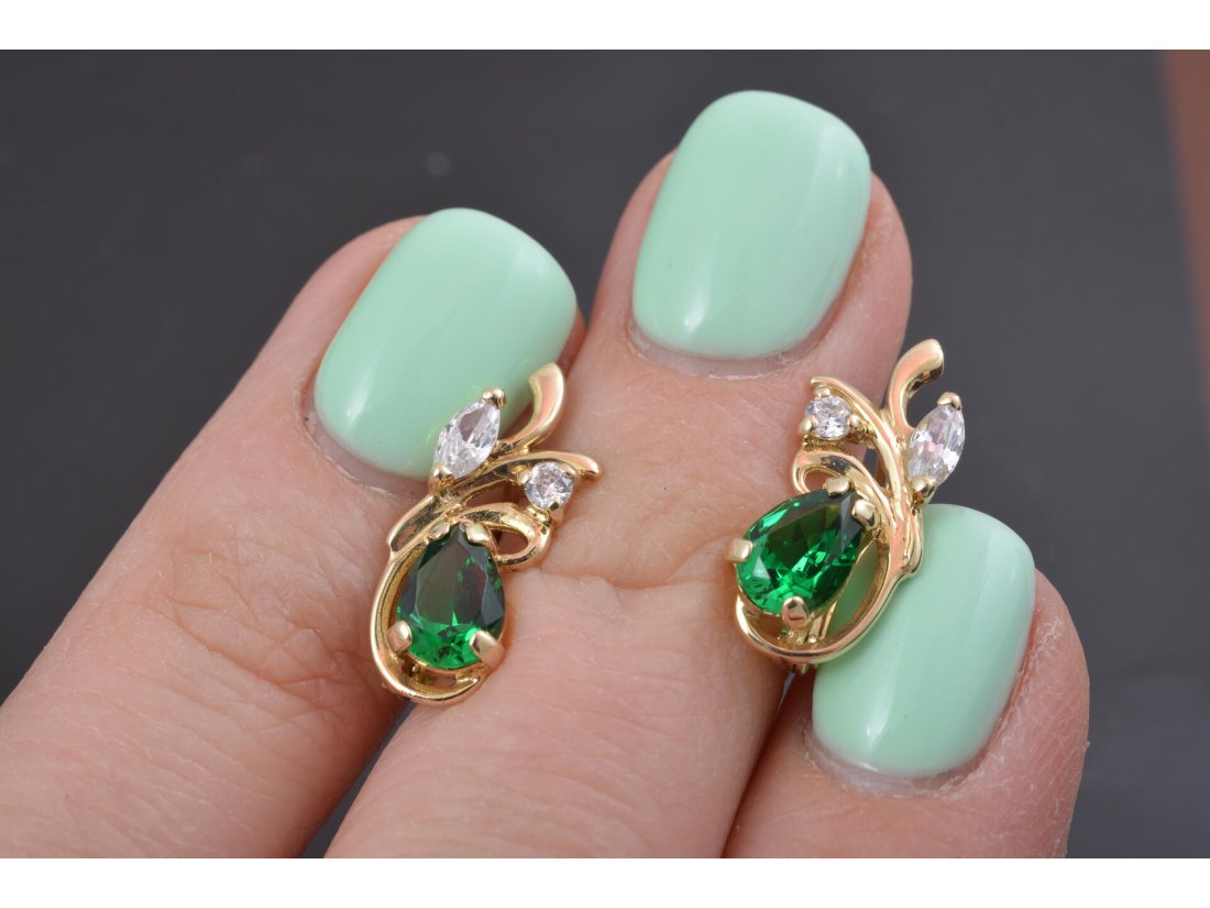 Сережки &quot;Грушки&quot; - Багира