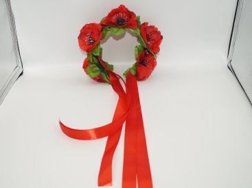 Обруч із квітами. - Купити