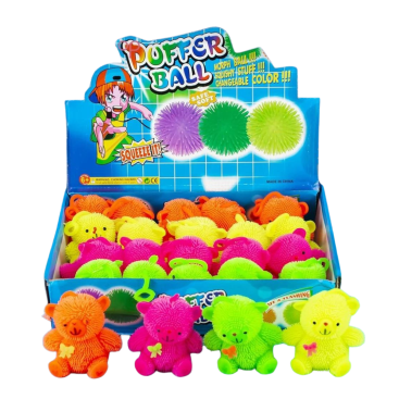 Силіконові світяться Ведмедики їжачки - Купити