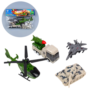 Набір машинок Військовий 11 см - Купити