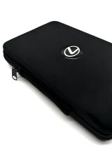 Подарунковий бокс з відкритими капчиками та мішечком з оригінальним авто-значком Lexus