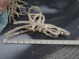 Краби для волосся металеві. 11 см . - Кристалік