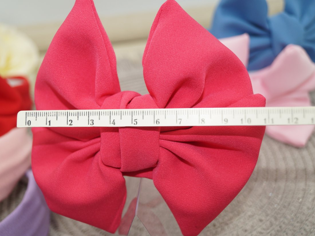 Дитячий обруч із бантом. - Кристалік