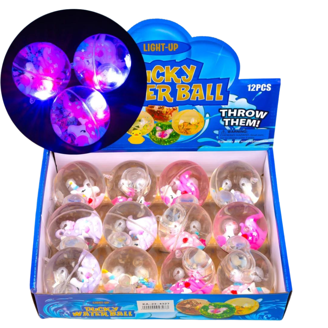 М'ячик, що світиться Єдиноріг 6,5 см