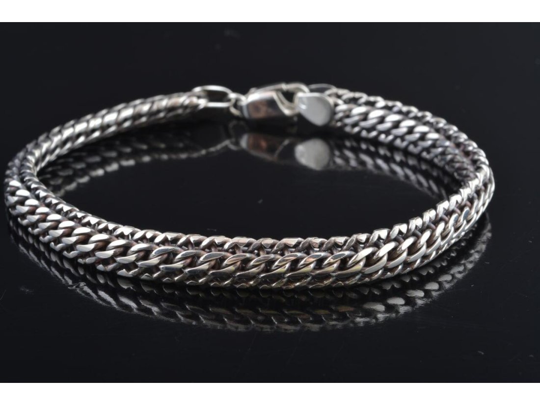 Браслет чоловічий, ручне плетіння &quot;Кардинал&quot;