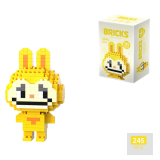 Конструктор BRICKS &quot;Лабубу LABUBU&quot; Жовтий