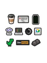 Набір змінних патчів-стікерів на липучці Developer Mode (Режим розробника) від Family story