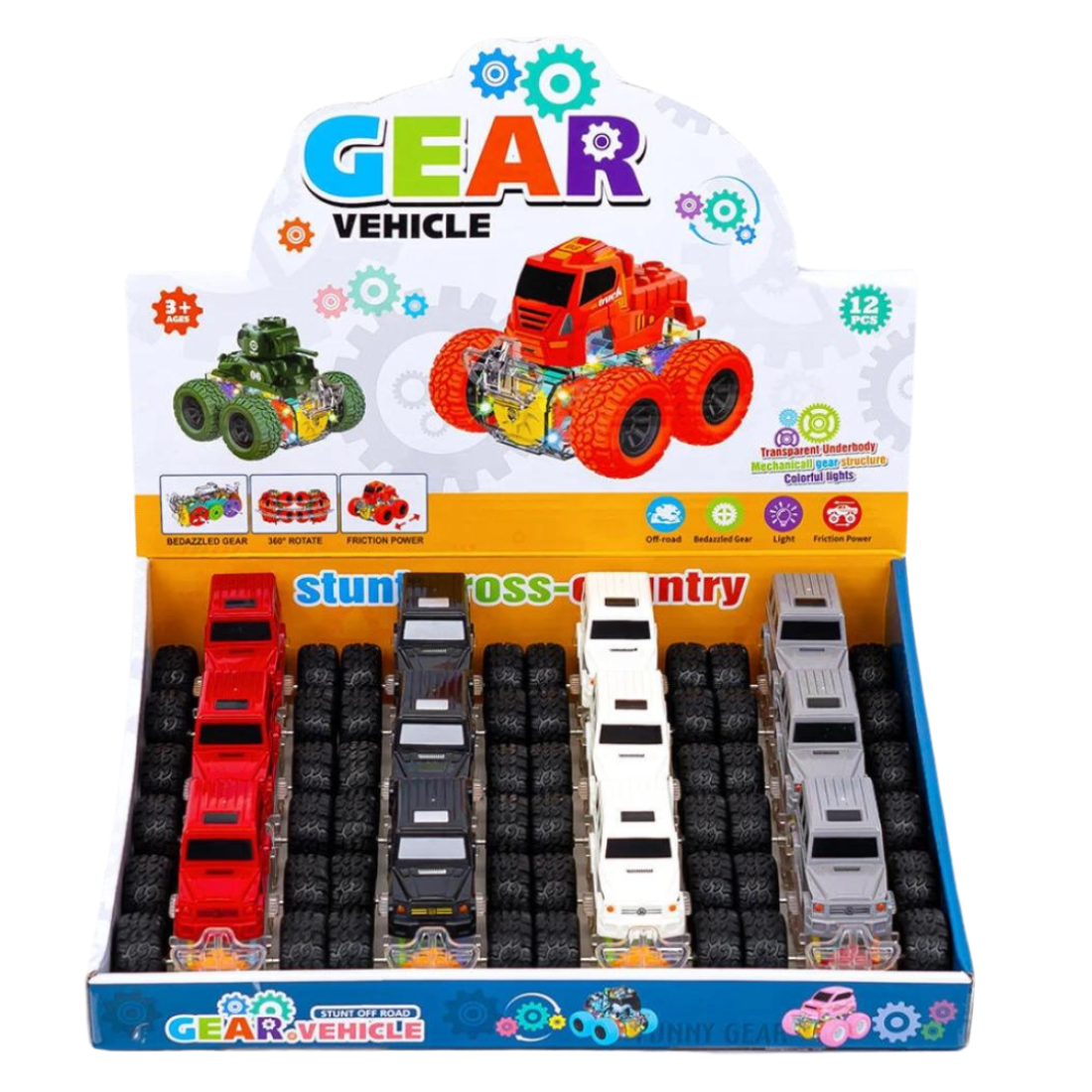 Сяючі інерційні машинки Гелендеваген 7,5 см