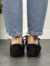 Жіночі кросівки casual з натуральної замші INNOE 777570-1 Чорний