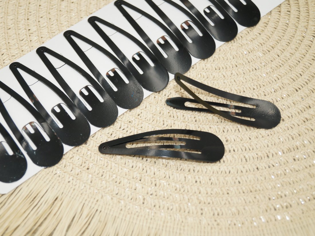 Заколка Тік-так. 6.5 см. Глянсова.