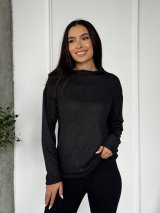 Гольф з люрексовим напиленням INNOE 230208-23 Чорний - Купити