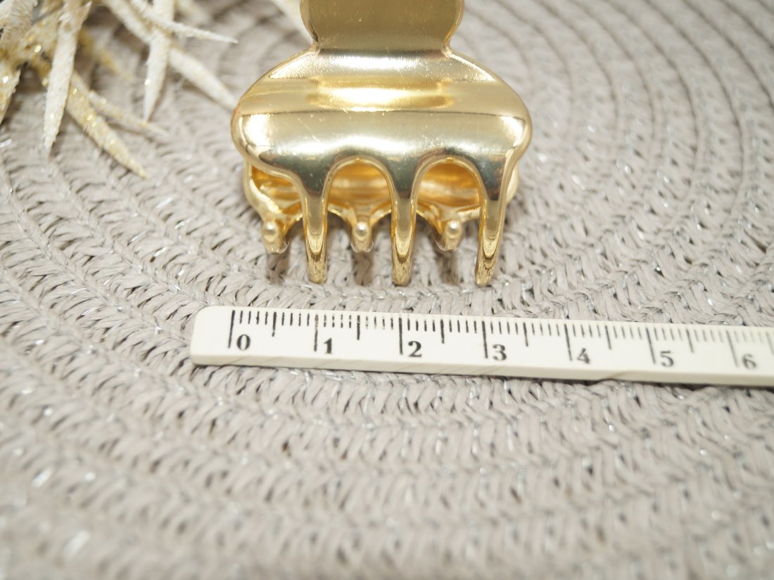 Металеві краби для волосся. 3.5 см. - Кристалік