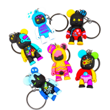 Брелоки Ведмедики гумові 11 см