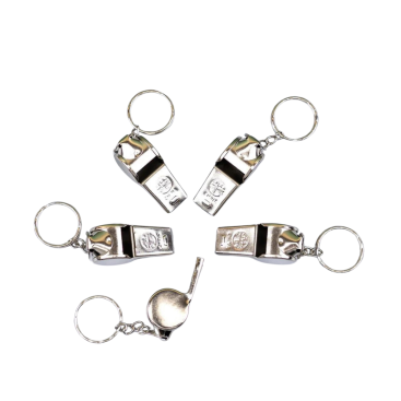 Брелоки металеві Свистки 12 штук - Купити