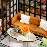 3D Румбокс «Чайний магазинчик»‎ DIY DollHouse + пилозахисний купол