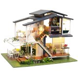 3D Румбокс Вілла «Сад Моне»‎ DIY DollHouse + пилозахисний купол