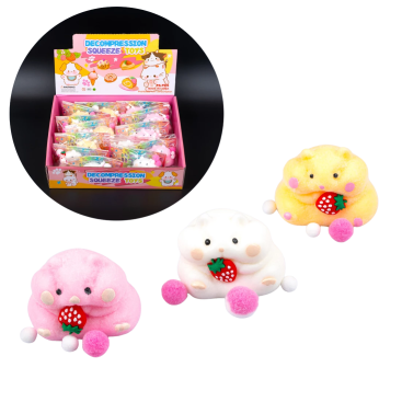 Антистрес Хом'як з іграшкою 5 см - Купити