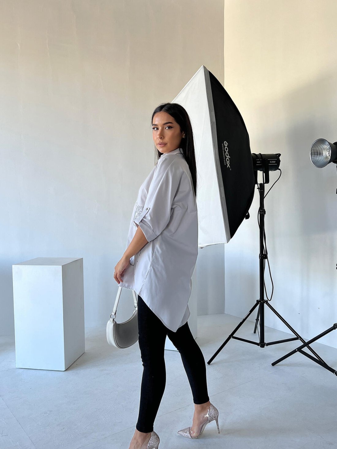 Блуза-туніка із вишивкою Тигр 230221-2