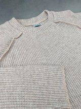 Сучасний жіночий костюм з в’язаної ангори INNOE 210370-1 Бежевий - Innoe