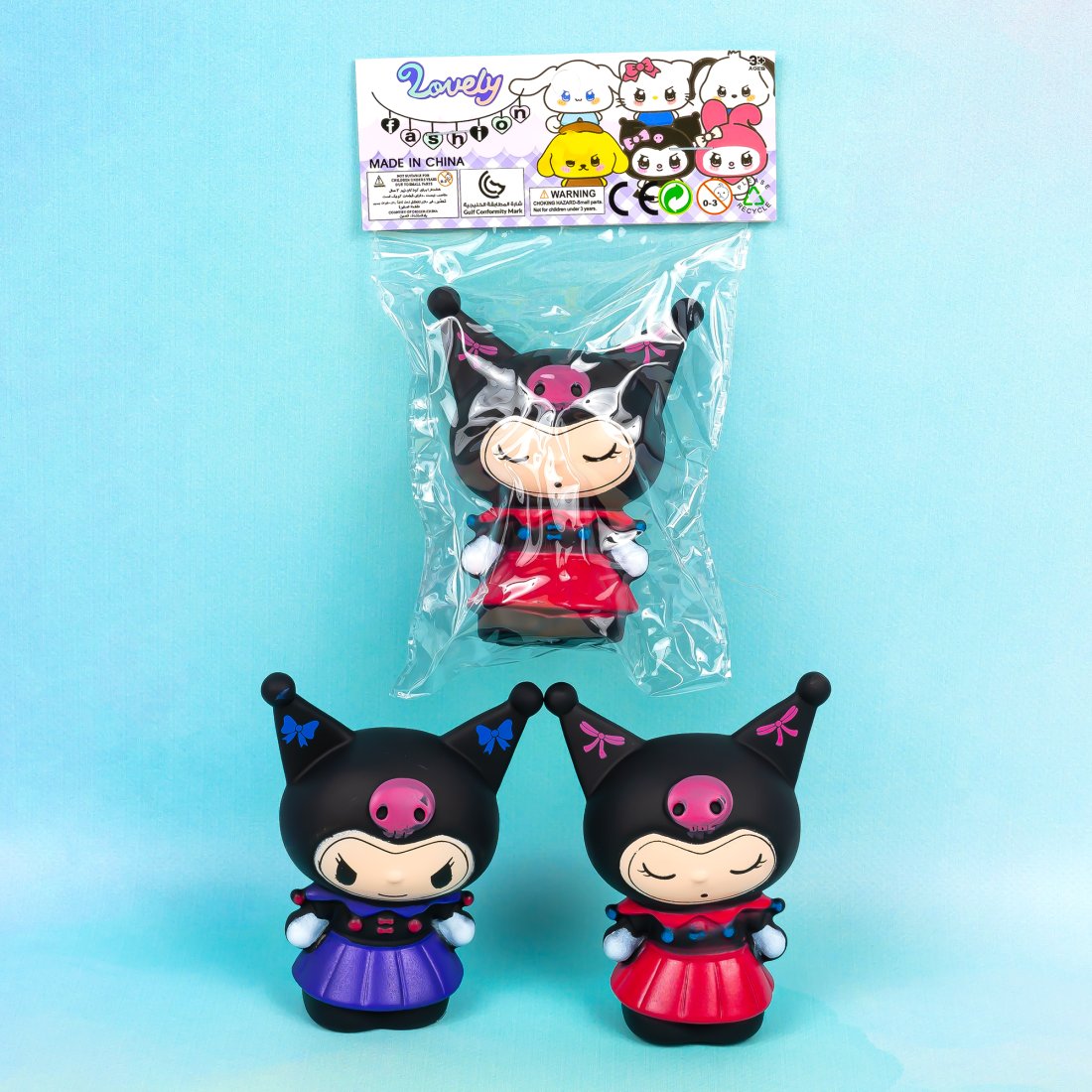 Дитяча гумова пищалка Аніме 10,5 см